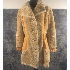 VTG 60s/70s Country Pacer Sheepskin Penny Lane Jacket Women’s Medium Rare!